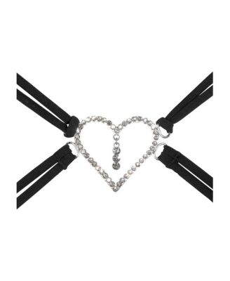 Women's Strappy Heart Push Up Bra