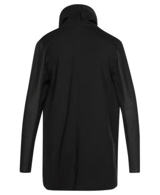 Women's Leather Sleeve Jacket