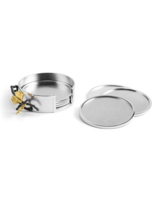 Butterfly Ginkgo 6-Pc. Coaster Set