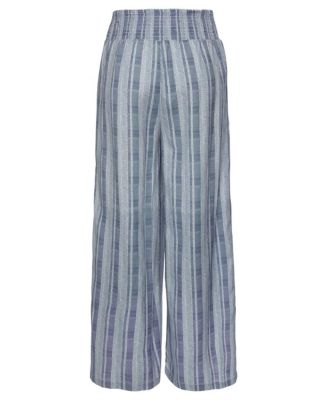 Women's Striped Wide Leg Pants