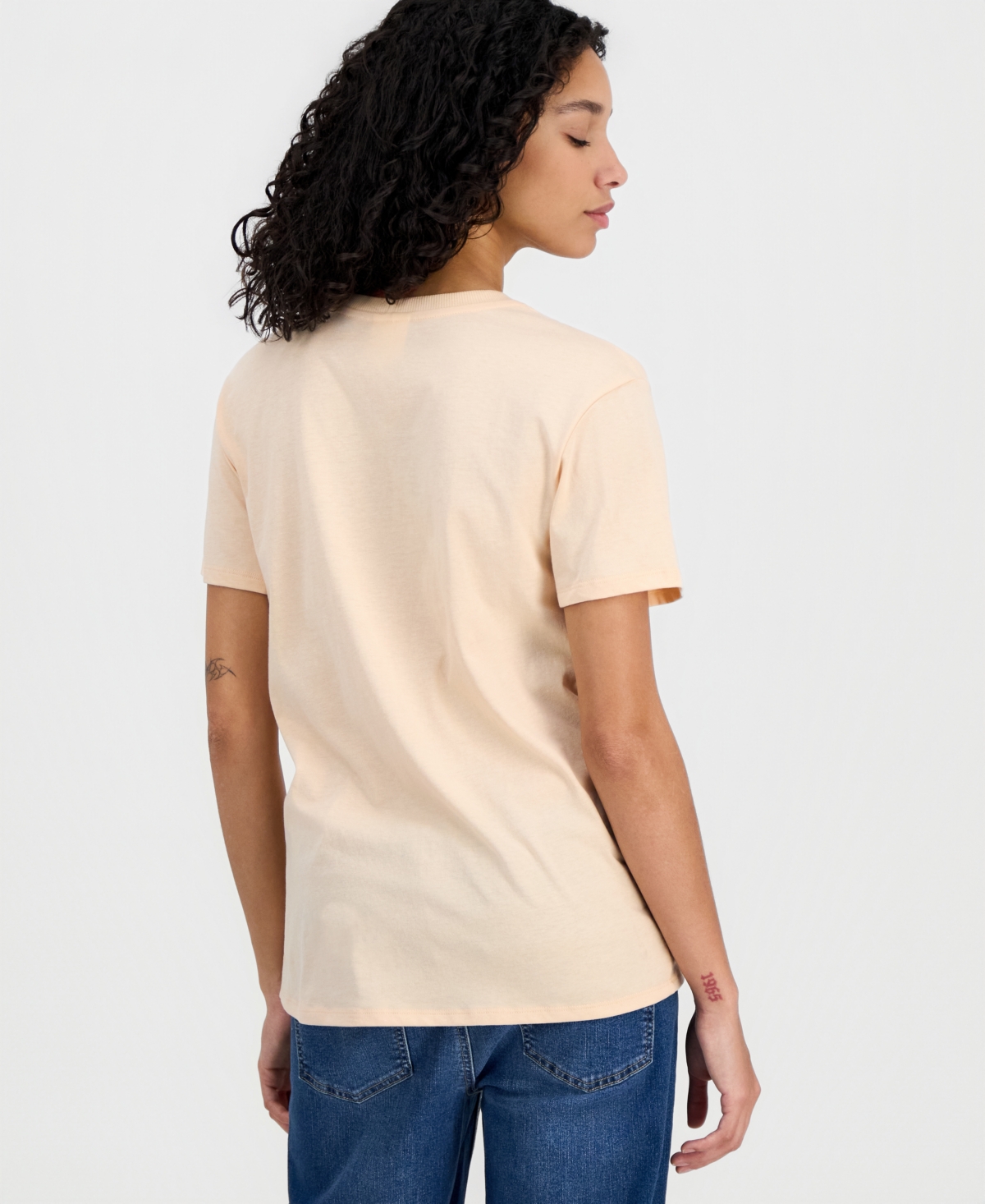 Self Esteem Juniors' Bahamas Fruit Crewneck Short-Sleeve T-Shirt