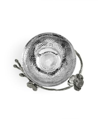 Black Orchid Nut Bowl