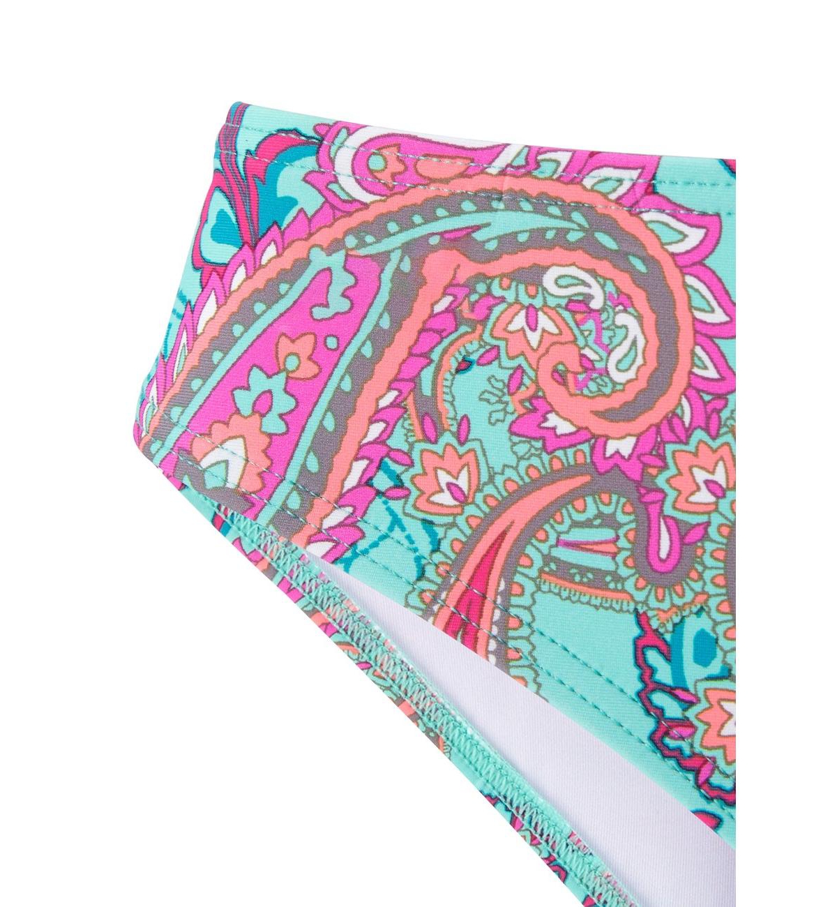 Lascana Women's Paisley Print Classic Bikini Swimsuit Bottom