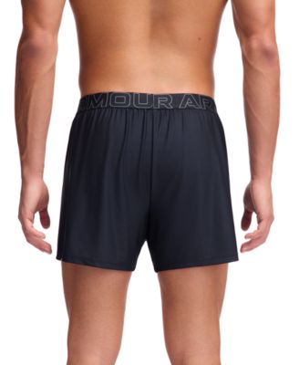Men's 3-Pk. Solid Performance Tech Mesh 6" Boxers