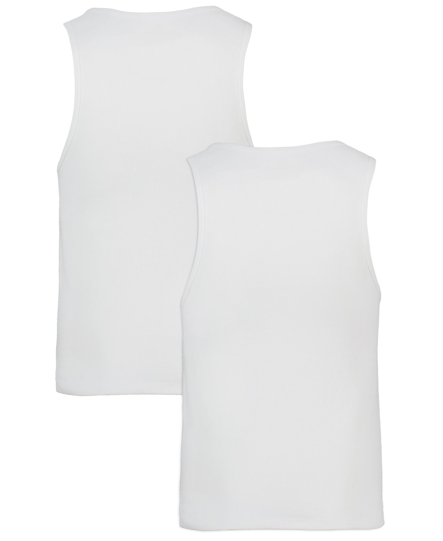 Men's 2pk. Ribbed Performance Tank Tops