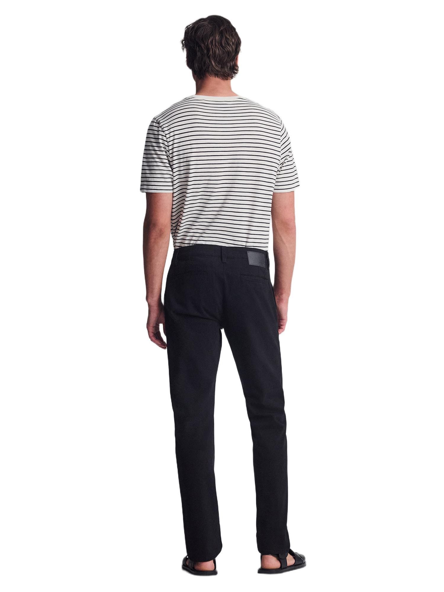 Men's Milton Slim Straight Chino In Casual Twill Pants