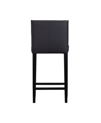 Rigel Full-Grain Leather Counter Chair