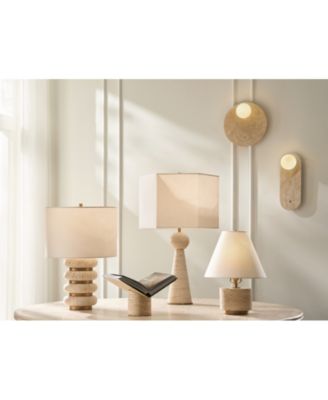 Arden Travertine Table Lamp