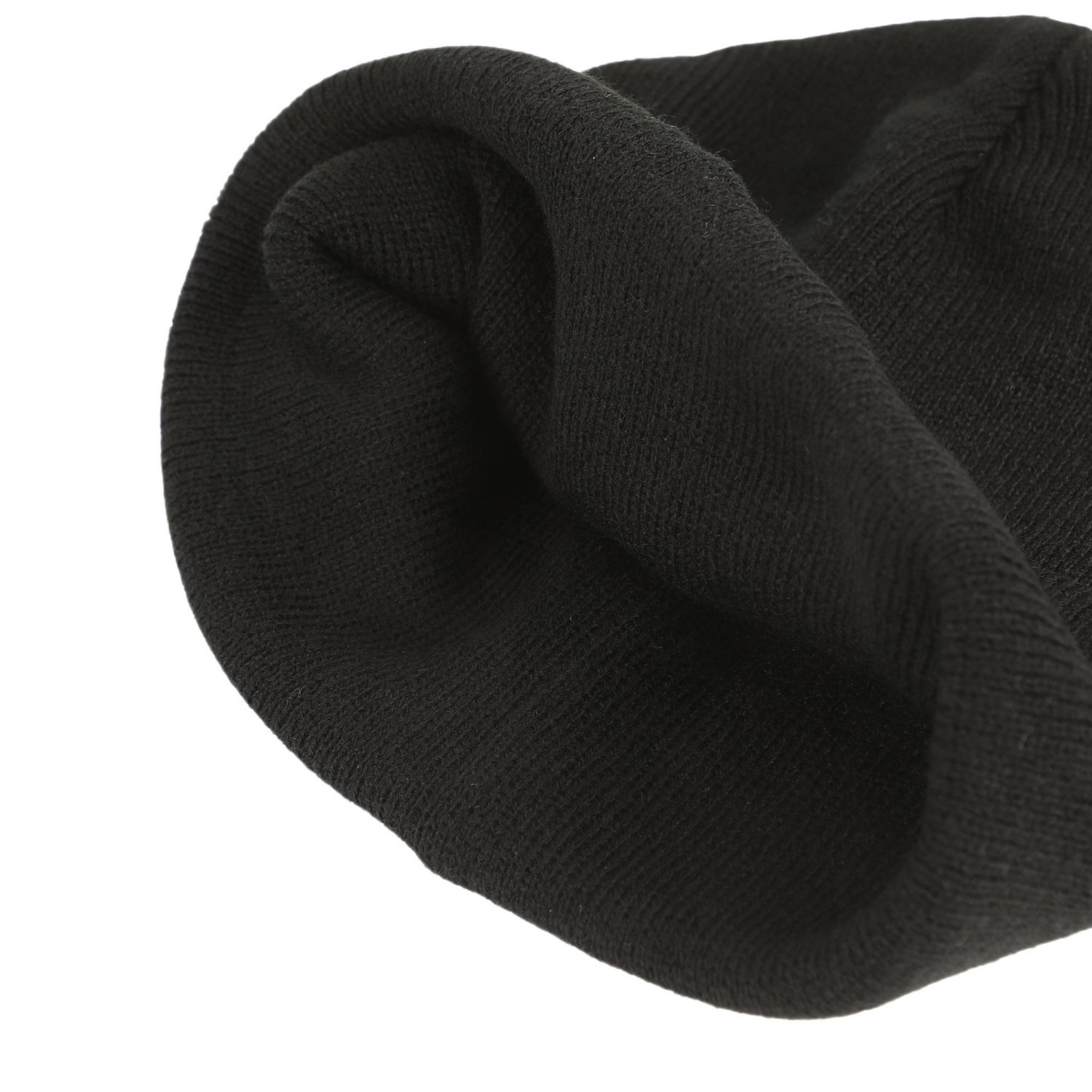 Men's Mickey Mouse Embroidery Acrylic Knit Standard Cuff Beanie