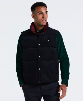 Original Penguin - Men's Reversible Corduroy Puffer Vest