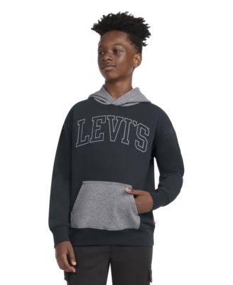 Levi's - Boys' Classic Color Blocked Pull-On Hoodie
