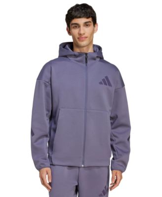 adidas Men's Z.N.E. Full-Zip Hooded Sportswear Track Jacket - Macy's