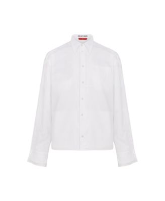 Men's Tailored-Fit Cotton Shirt