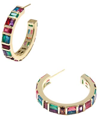 Kendra Scott - Cubic Zirconia Jamie Hoop Earrings