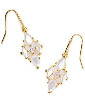 Kendra Scott - Abbie Crystal & Imitation Pearl Drop Earrings