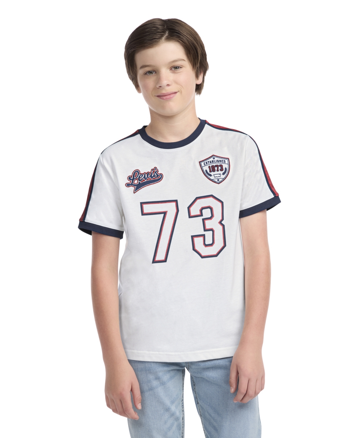 Levi's Big Boys Varsity Soccer Short Sleeve T-Shirt