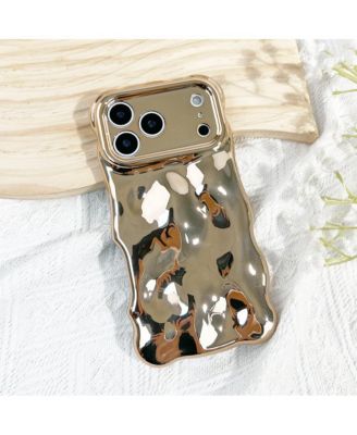 Gold Bubbles iPhone17 Pro Max Case