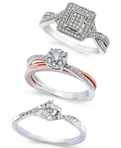 Diamond Promise Ring Collection