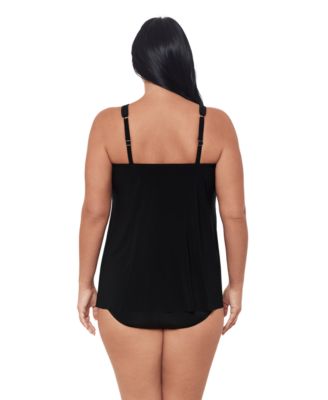 Plus Size Mirage Tankini Top 