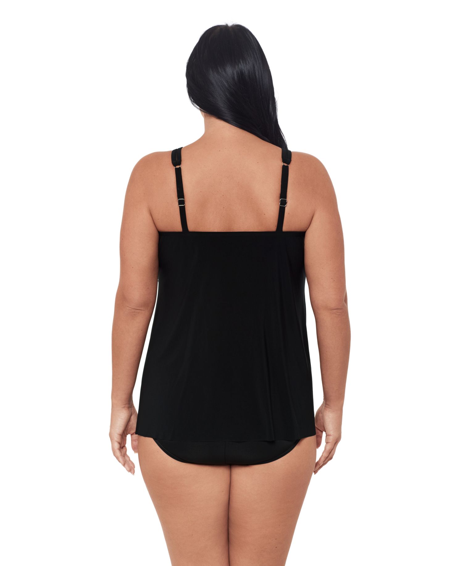 Plus Size Mirage Tankini Top