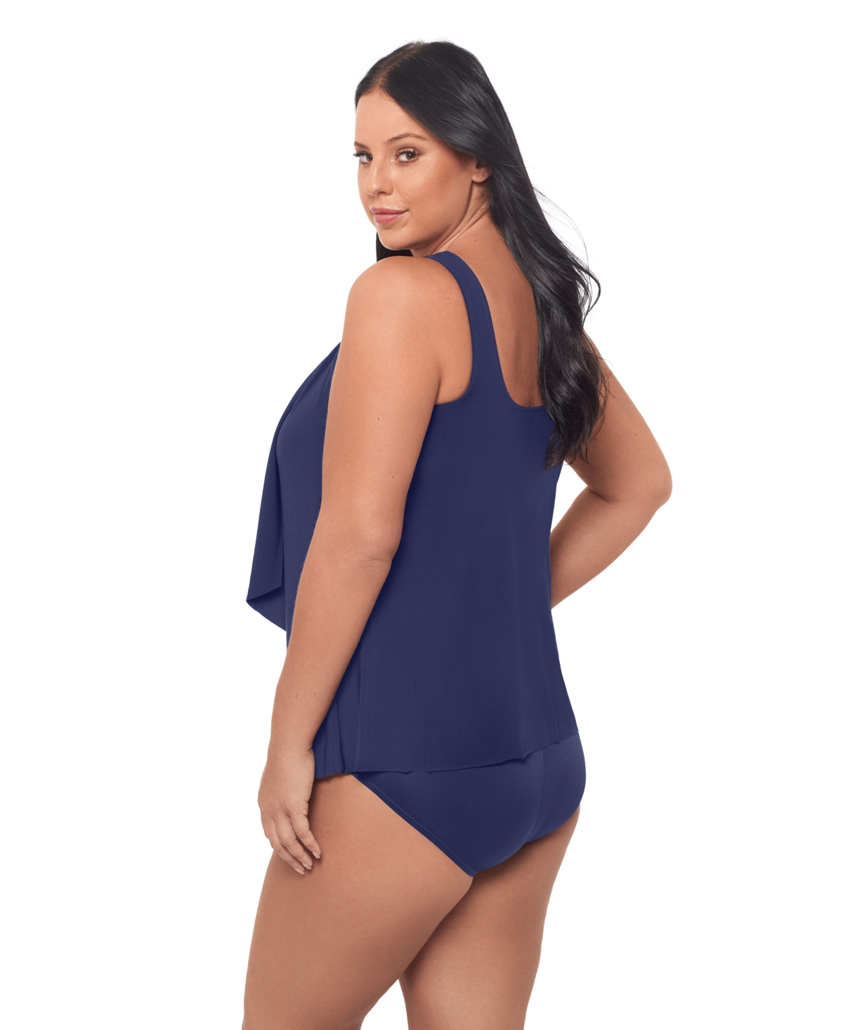 Miraclesuit Plus Illusionists Ursula Underwire Tankini Top