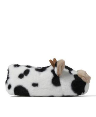 Cozyfoams Women's Overstuffed Bear Closed Back Slipper