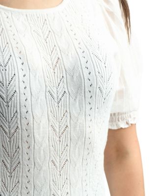 Junior's Resort Scoop Neck Sweater