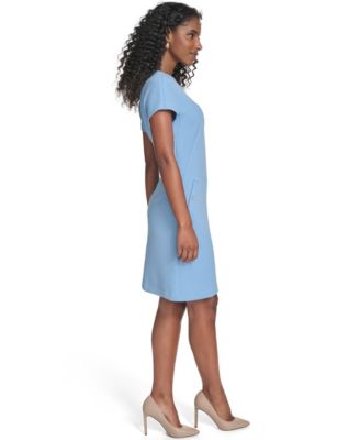 Women's Crewneck A-Line Dress