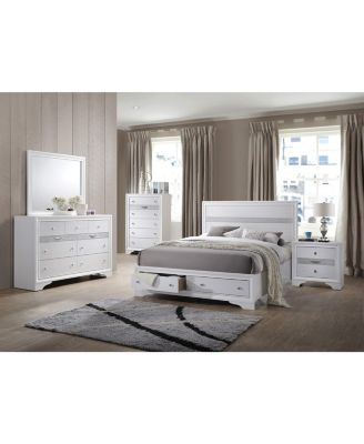 Watson 2-Drawer Wooden Nightstand, Side End Table
