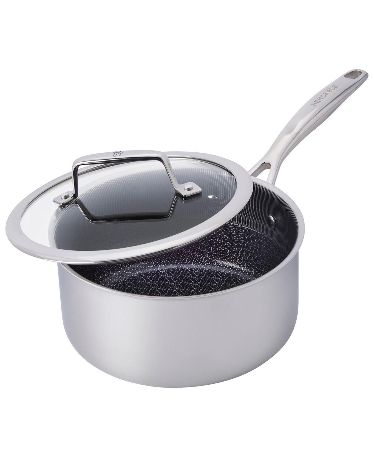 J.a. Henckels J. A. Henckels Paradigm Ceramic Stainless Steel 10-pc. Dual Performance Cookware Set In Silver