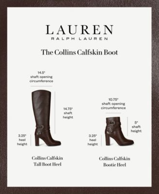 Women's Collins Stacked Heel Tall Boots
