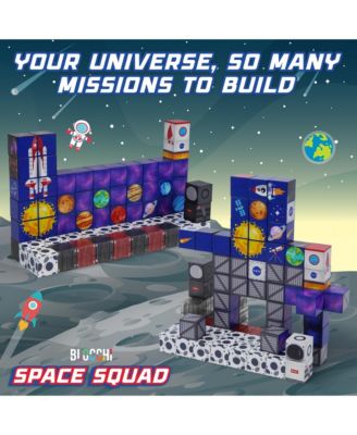 Blocchi Space Squad Magnetic Block Set 84 units