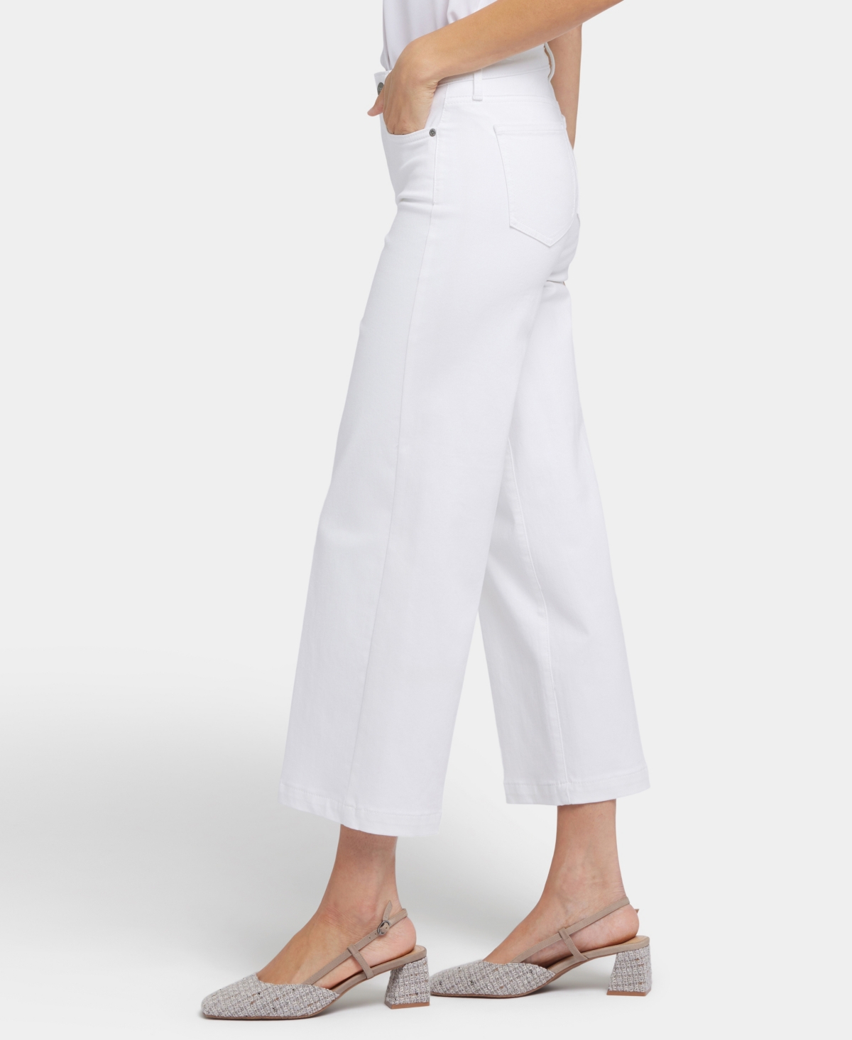 Nydj Women's Teresa Wide Leg Ankle Jeans