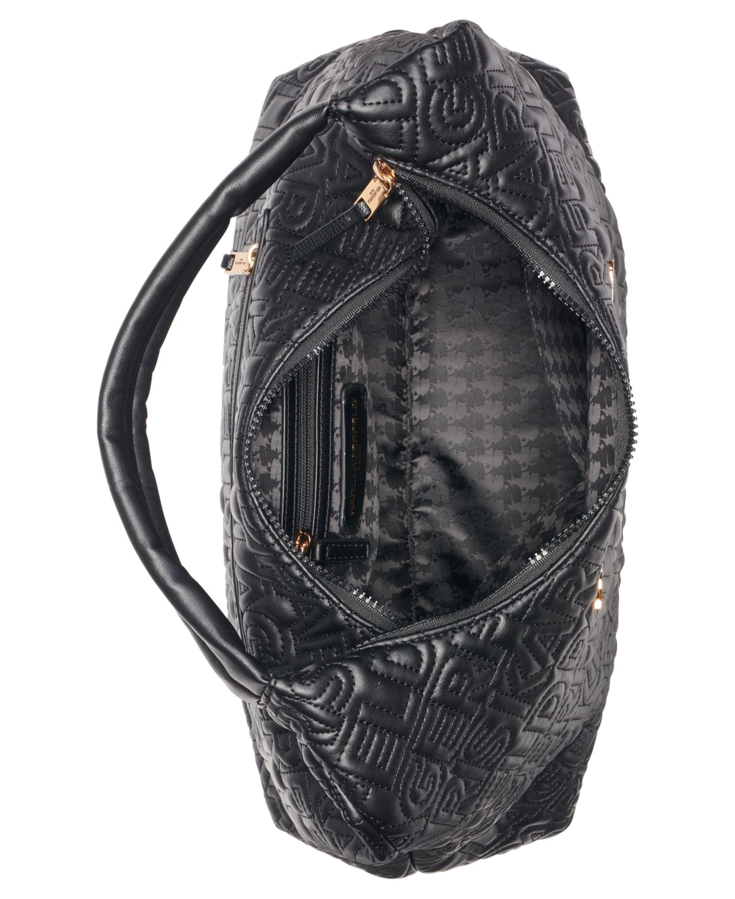 Женская сумка KARL LAGERFELD PARIS Voyage Large Hobo, цвет: Чёрный разноцветный — фото 4