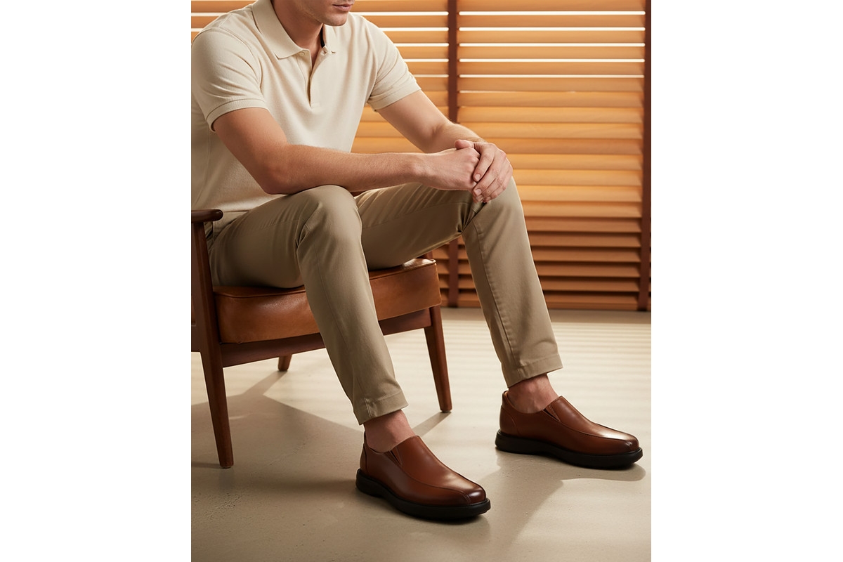 Marc Joseph New York Men's Shelby Road Hands-Free Slip On Technology Loafers
