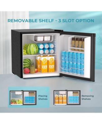 1.6 Cu.Ft Single Door Mini Fridge with Freezer