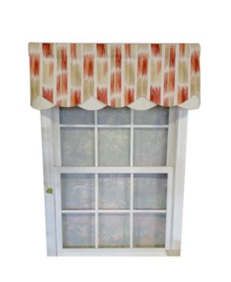 Brushed Petticoat 3" Rod Pocket Lining Luxurious and Elegant Window Treatment Valance 50" x 15" Driftwood