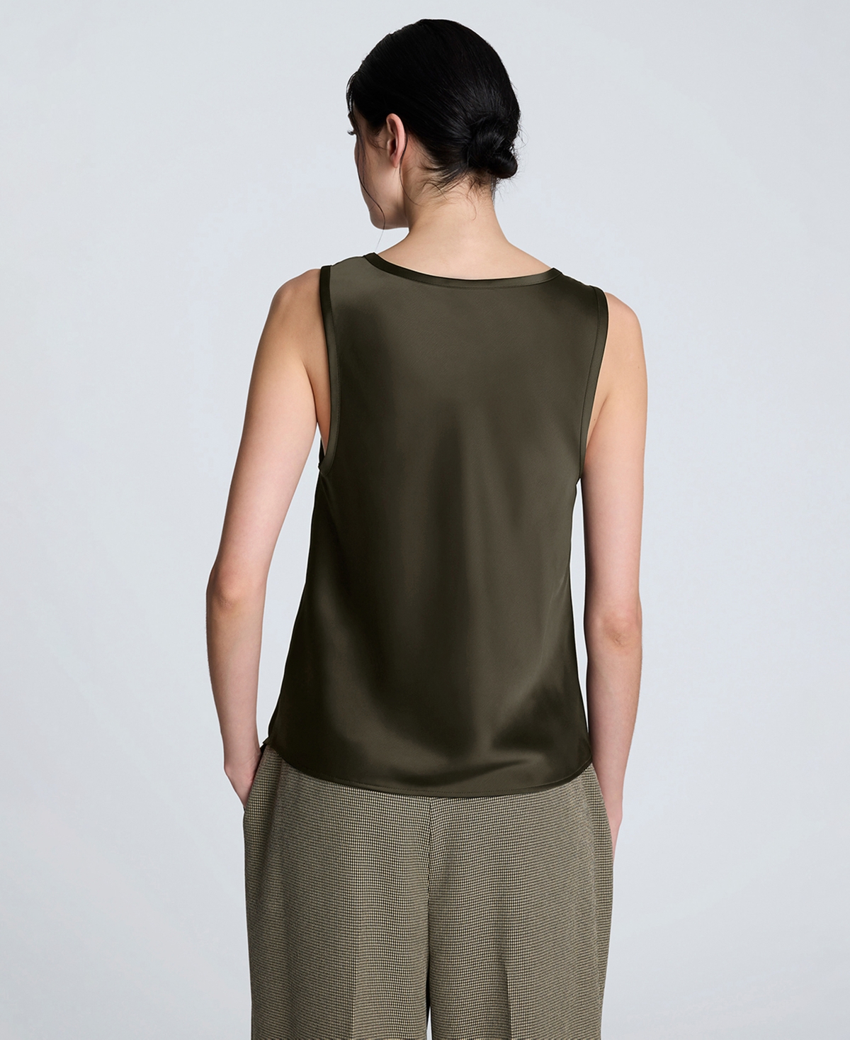 Kenneth Cole Women's Scoop Neck Sleeveless Tank Top