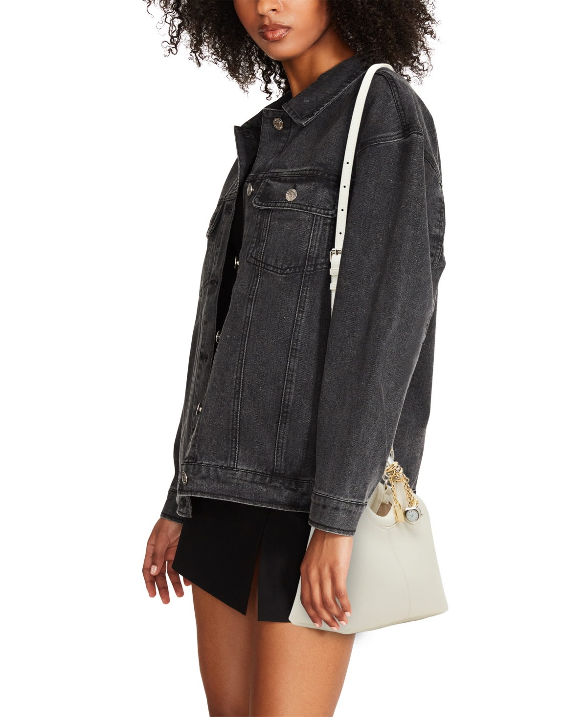 Steve Madden Bhope-d Mini Satchel Bag In Gray