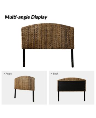 Evita Deverson Tropical Rattan qQueen Headboard