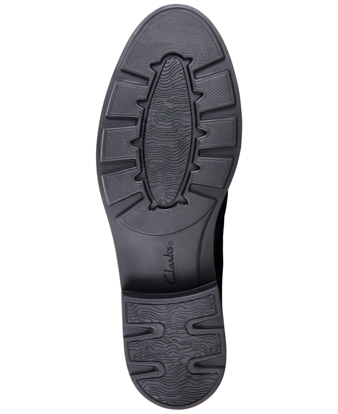 Женские туфли Clarks Collection Adalynn Ezra, цвет: Чёрный нубуковый — фото 5