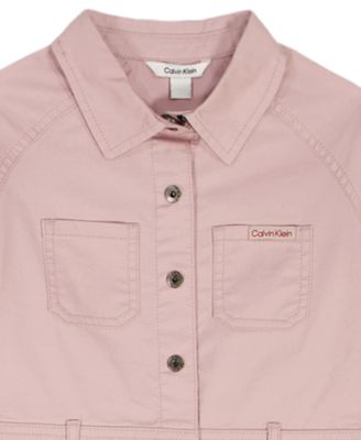 Toddler Girls' 2T-4T Belted Shirt Dress