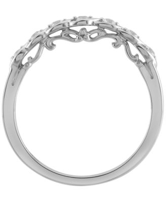 Diamond Band Ring (1/6 ct. t.w.) in 14k White Gold