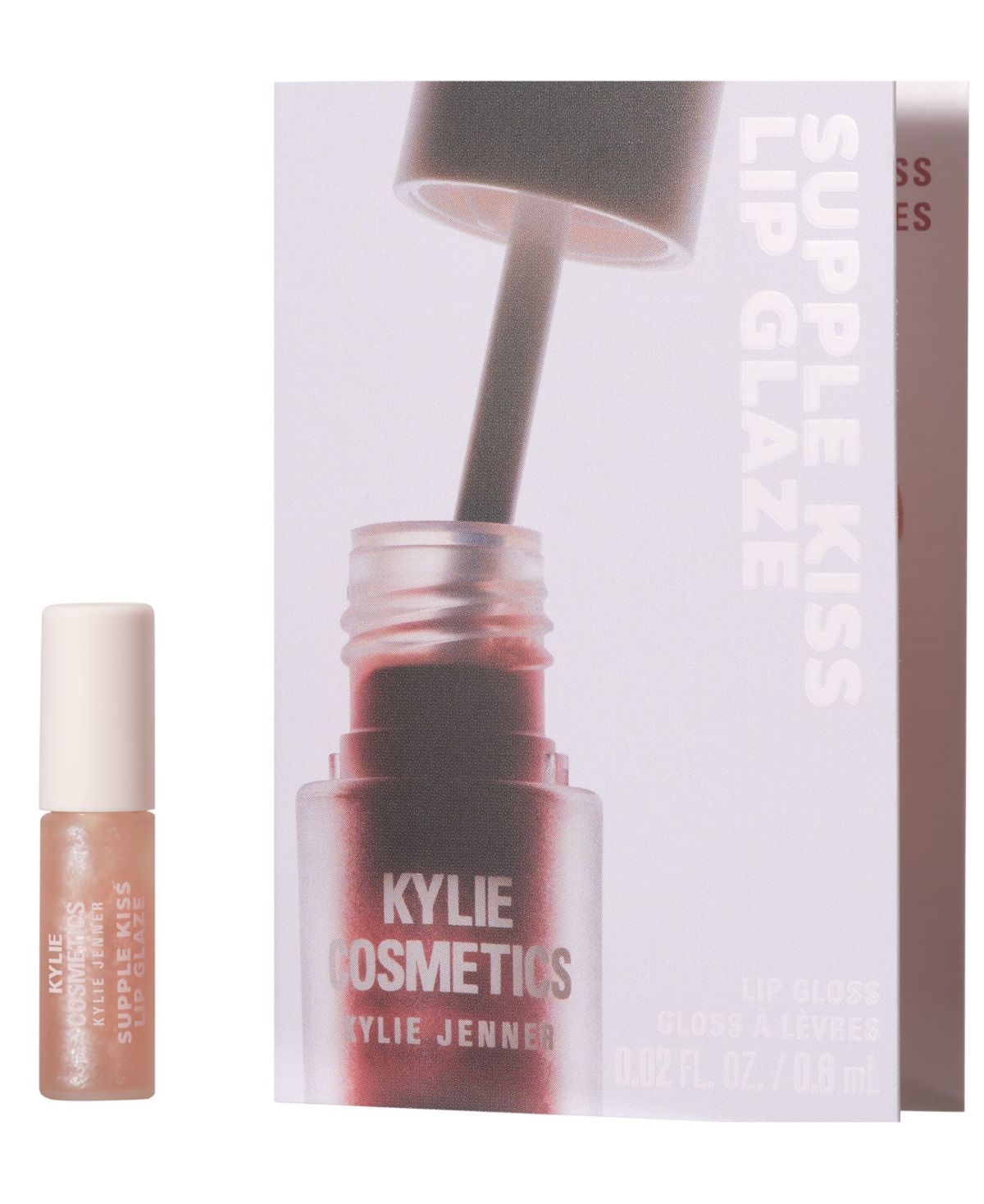 Free Supple Glaze mini lip gloss with any $35 purchase from the Kylie Cosmetics Collection - Supple Glaze Lip Gloss
