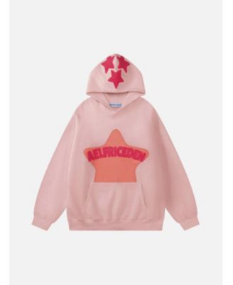 Women's Vintage Embroidery Eden Star Pullover Hoodie