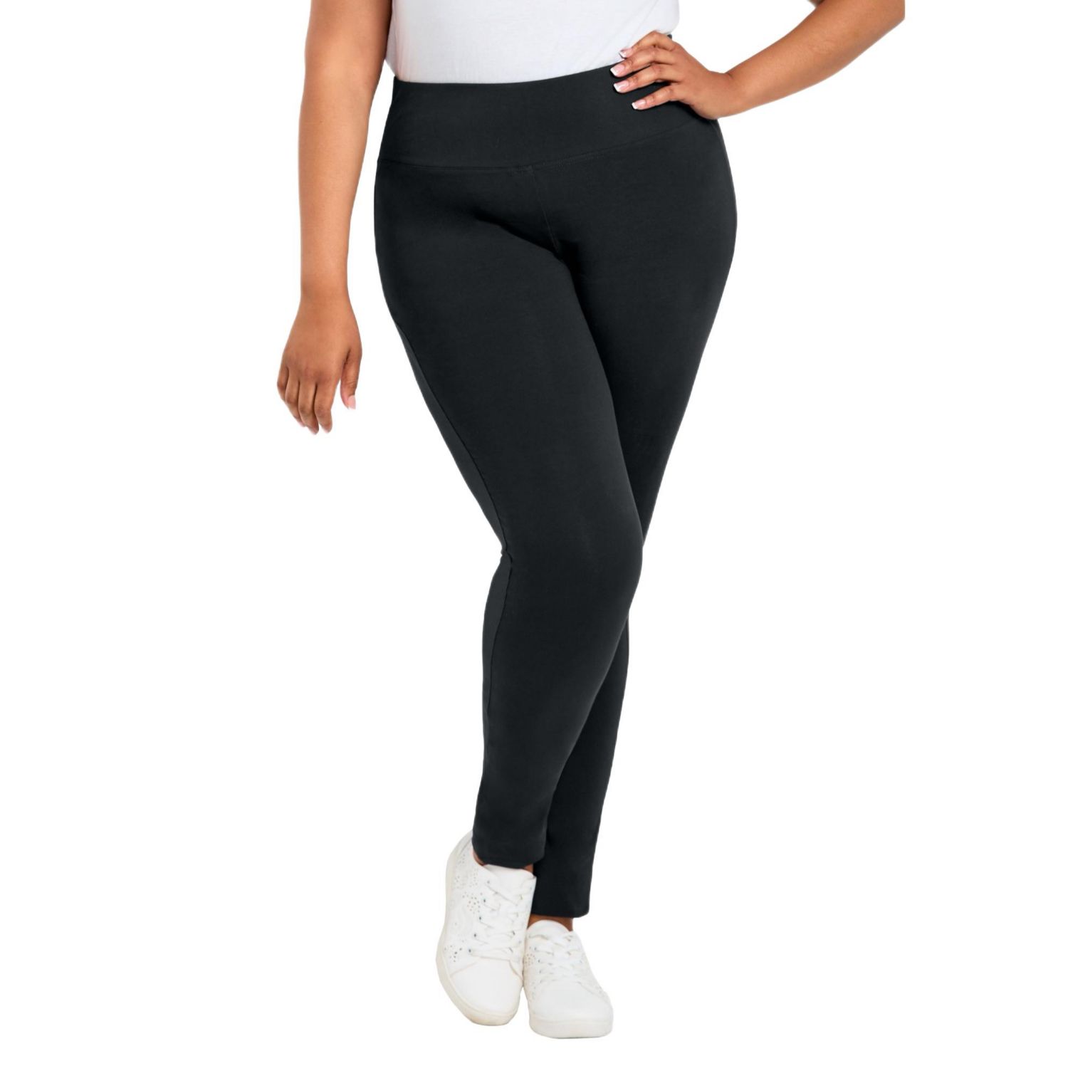 Women's Plus Size Petite High Rise Legging