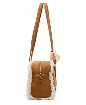 Honey Zipper Bowler Bag