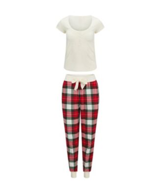 Women's Caileigh T-Shirt & Joggers Pajama Set Sleepwear