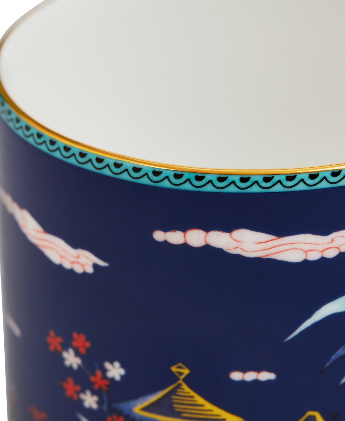 Wedgwood Wonderlust Blue Pagoda Mug