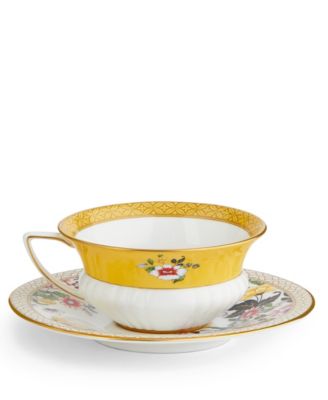 Wonderlust  Primrose Teacup & Saucer 